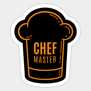 Chef Master Sticker